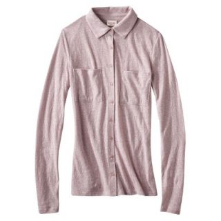 Mossimo Supply Co. Juniors Knit Equipment Shirt   Pink XL(15 17)