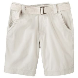 Mossimo Supply Co. Mens Belted Flat Front Shorts   Beach Comber 32