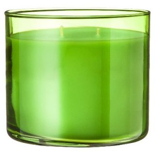 Target Exclusive Melt Lime Green Colored Glass Candle  Citrus Lime Basil