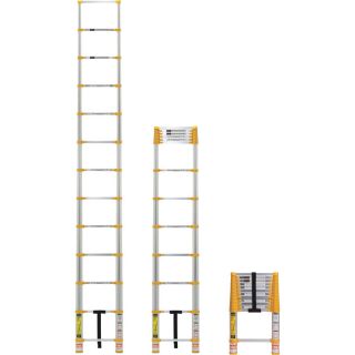Xtend + Climb Telescoping Ladder   12.5ft.H, 225 Lb. Capacity, Type II, Model