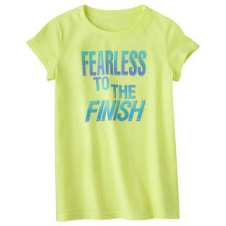 C9 by Champion Girls Short Sleeve Graphic Tee   Washed Lime S