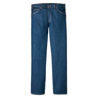 Dickies Mens Regular Fit 5 Pocket Jean   Indigo Blue 54x32