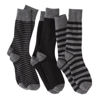 Merona Mens 3pk Crew Socks   One Size Fits Most