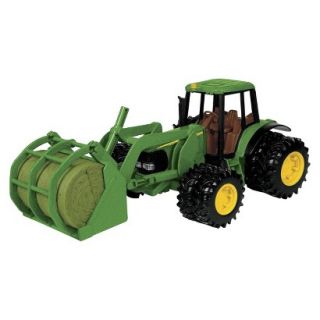 Big Farm John Deere Tractor with Bale Mover