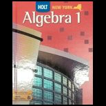 Holt Algebra 1 New York Student Edition Algebra 1