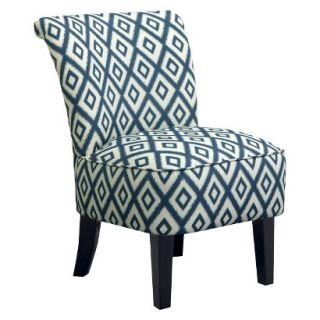Skyline Accent Chair Upholstered Chair Threshold Rounded Back Chair   Ikat