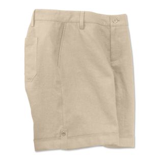 Shoreline Linen Roll tab Shorts