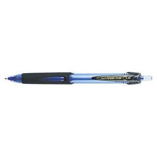 uni ball Power Tank RT Ballpoint Pen, Bold   Blue Ink (12 Per Pack)