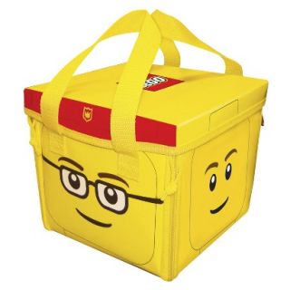 LEGO Head Storage Bin Toy Tote and Playmat