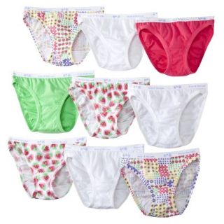 Fruit Of The Loom Girls 9 pack Bikini Underwear   Assorted Colors 12