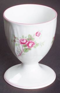 Shelley Bridal Rose (Dainty Shape) Single Egg Cup, Fine China Dinnerware   Daint