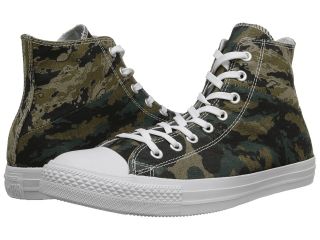 Converse Chuck Taylor All Star Tri Panel Camo Hi Shoes (Pewter)