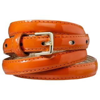 Merona Skinny Belt   Orange XS