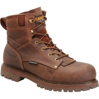 Carolina Waterproof Work Boot   6 Inch, Size 14 Wide, Model CA7028