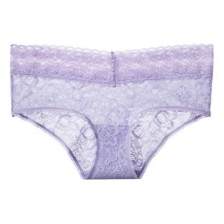 Gilligan & OMalley Womens All Over Lace Hipster   Lavender XL