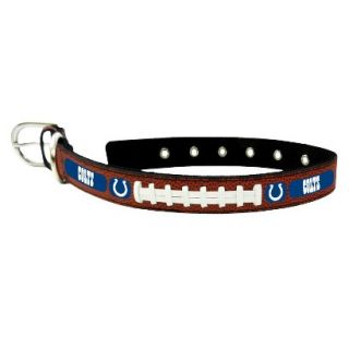 Indianapolis Colts Classic Leather Large Football Collar