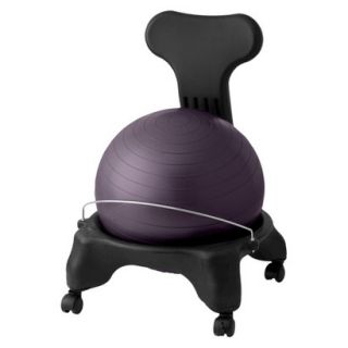 Gaiam Ergonomic Balance Ball Chair   Purple