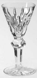 Waterford Shandon (Cut) Cordial Glass   Cut Vertical Design On Bowl