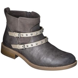 Womens Mossimo Supply Co. Katrina Ankle Boots   Grey 6.5
