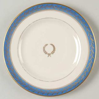 Pickard Josephine Blue Bread & Butter Plate, Fine China Dinnerware   Blue/Gold T