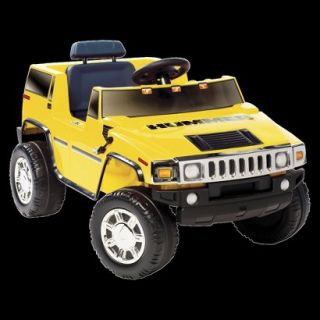 National Products   Kid Motorz   Hummer H2 in Yellow 6V