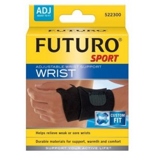 Futuro Sport Adjustable Wrist Support   Black