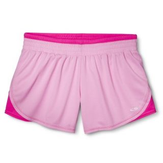 C9 by Champion Womens Mesh Knit Run Short   Day Glow Pink M