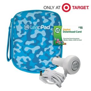 LeapFrog LeapPad On the Go Accessories Bundle, Blue Camouflage   Target