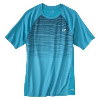 C9 By Champion Mens Ventilating Pieced Tee   Brilliant Blue S