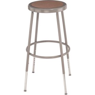 National Public Seating Adjustable Shop Stool   300 Lb. Capacity, 19 27 Inch H,