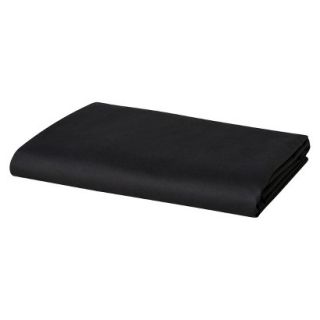 Threshold Ultra Soft 300 Thread Count Fitted Sheet   Black (Full)