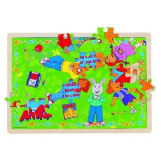 PBS Kids Wooden Puzzle   Story Surprise Daydreaming/Sandbox 2 Pack (48 Piece)