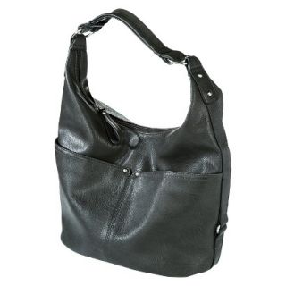 Merona Hobo Handbag   Dark Gray