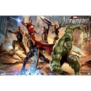 Art   Avengers Framed Poster