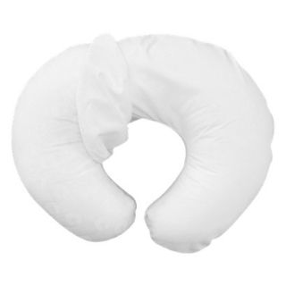 Water Resistant Slipcover for Nursing Pillow   White by Boppy