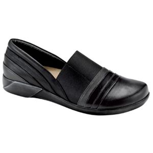 Naot Womens Nina Black Raven Black Gloss Black Madras Metallic Road Shoes, Size 39 M   12024 NP5