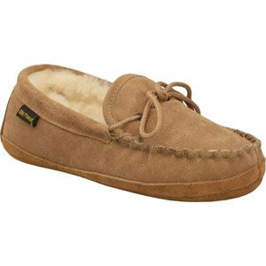 Old Friend Footwear Mens Soft Sole Moccasin Chestnut Shoes, Size 15 M   481193 Chestnut