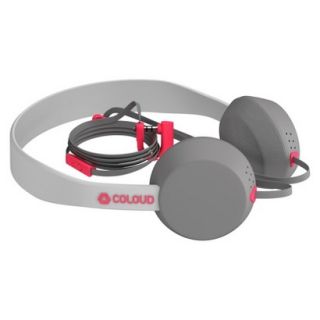 Coloud Knock Blocks Headphones   Grey/Red (8104800)