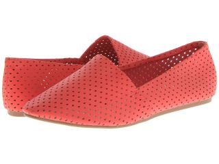 Madden Girl Swoop Womens Slip on Shoes (Coral)