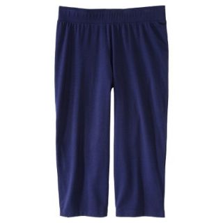 Merona Womens Leisure Cropped Pant   Nightfall Blue   XL