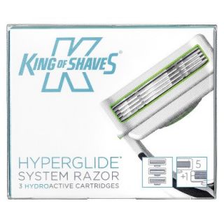 King of Shaves Hyperglide Cartridges   3 pack