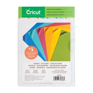 Cricut Candy Shop 8.5 inch X12 inch Cardstock (pack Of 3)