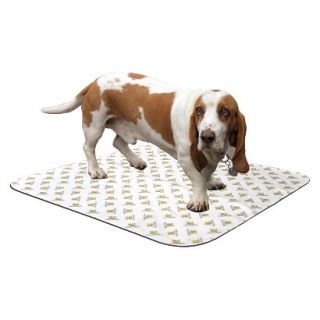 PoochPad Reusable Potty Pad Medium 2 Pack   White