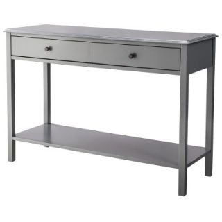 Console Table Threshold Windham Console Table   Gray
