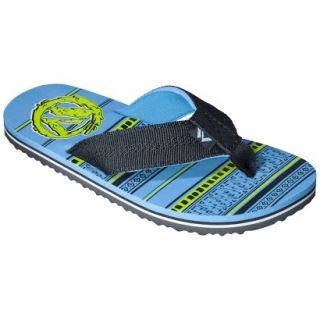 Boys Shaun White Grove Flip Flop Sandals   Blue XL