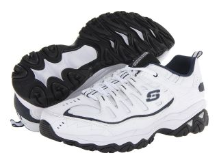 SKECHERS Afterburn M. Fit Reprint Mens Lace up casual Shoes (White)