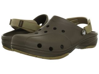 Crocs Ace Boating   Unisex Clog Shoes (Brown)