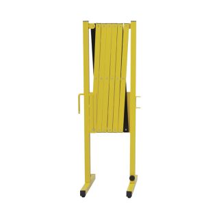 Versare Portable Safety Barrier   12Ft., Yellow/Black, Model Z017YB412
