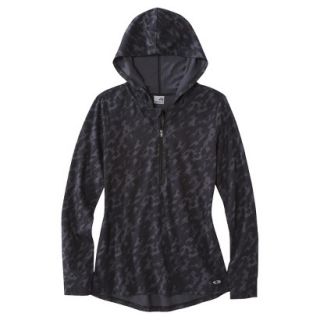 C9 by Champion Womens Run Hooded Pullover   Black XS