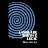 Language, Truth and Logic